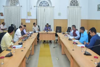 Corporation Chief Commissioner Tushar Girinath meeting