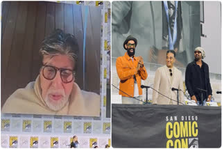Big B reveals he was unaware of SDCC at 'Kalki 2989 AD' launch event; "My son enlightened me"