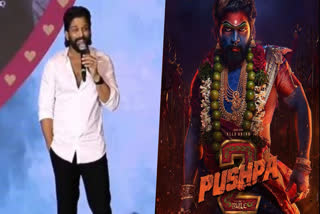 Allu Arjun creates fan frenzy as he leaks Pushpa 2 dialogue during event