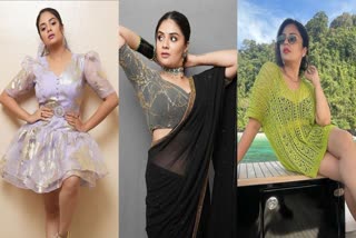 anchor sreemukhi new photos hot gallery