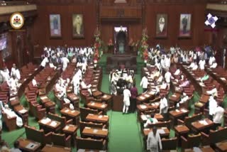 BJP JDS boycott Assembly proceedings
