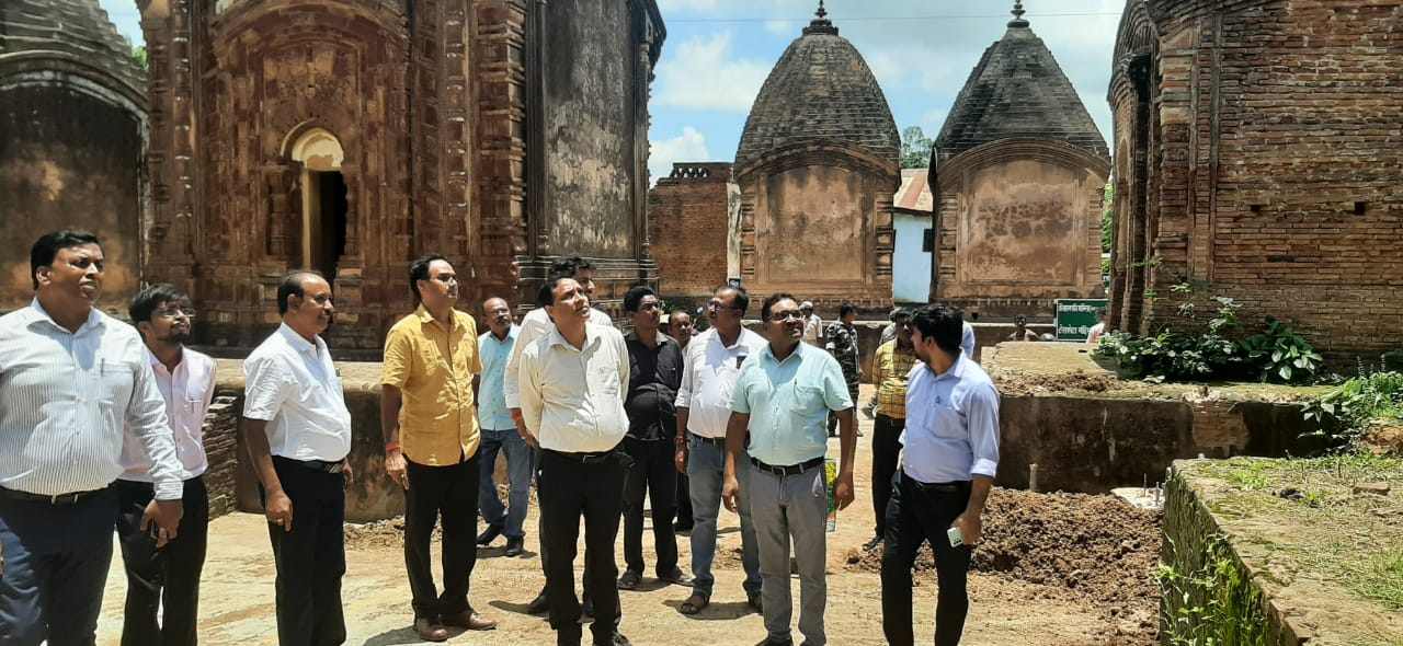 Government officials inspected Maluti temples