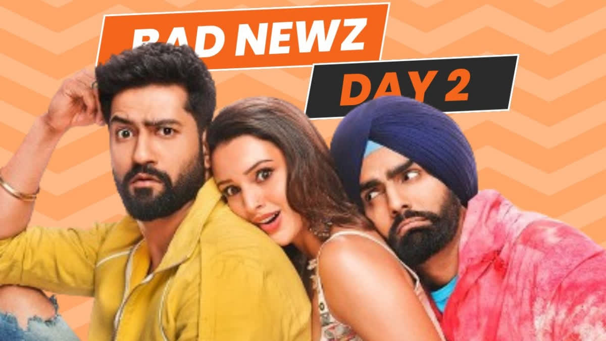 Bad Newz Box Office Day 2