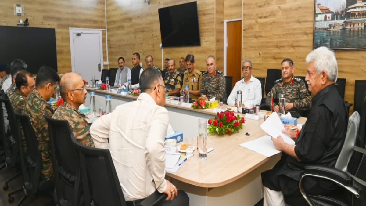 security review meeting held in Jammu