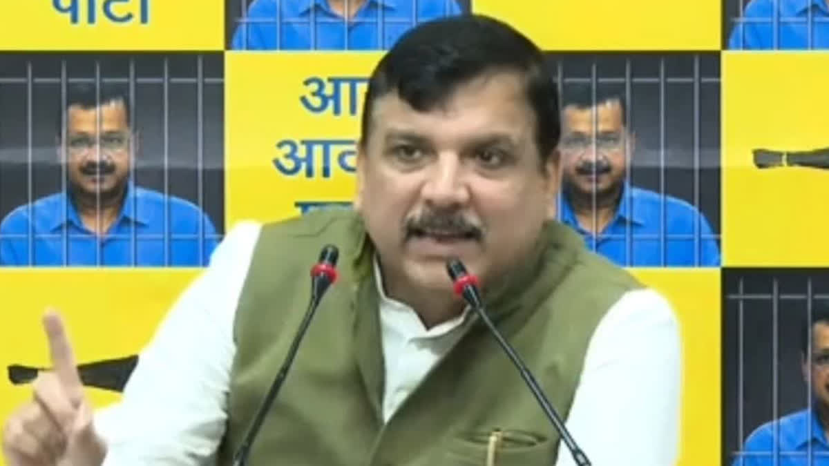 Sanjay Singh reiterated the conspiracy to kill Kejriwal in jail; said- will file a case of attempt to murder