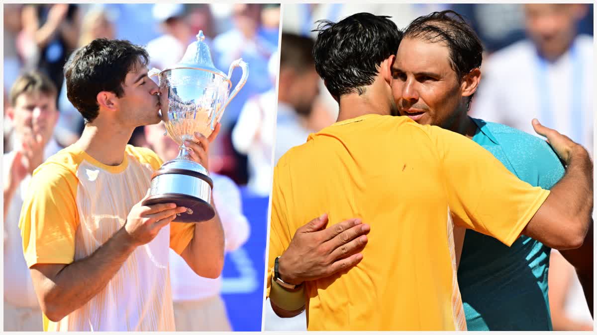 Nuno Borges and Rafael Nadal