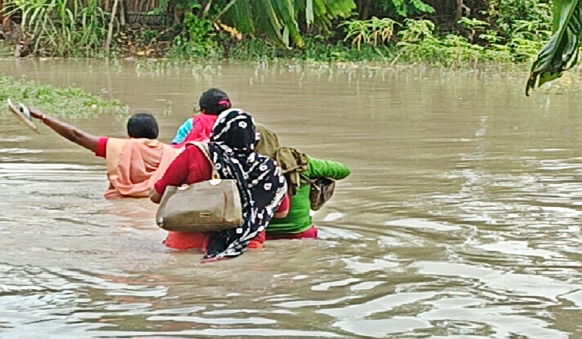 Flood In Saharsa