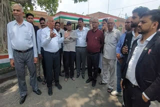 ALL INDIA LAWYER UNION PROTEST