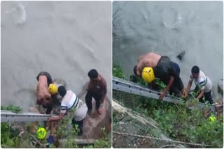 Man Jumped Into River In Bageshwar