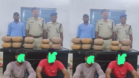 Smugglers arrested from Hatia station