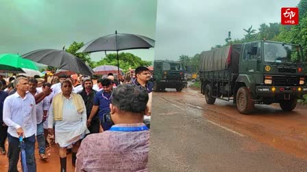 மீட்பு பணிகளை ஆய்வு செய்த சித்தராமையா