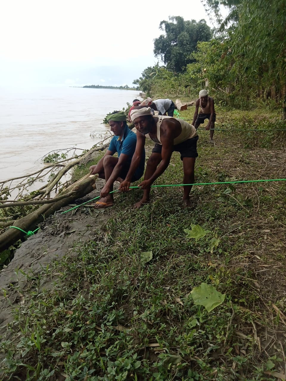 Brahmaputra River Erosion