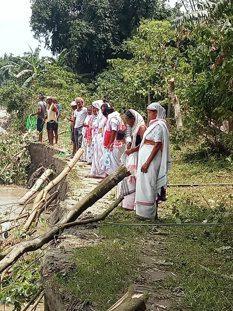 Brahmaputra River Erosion