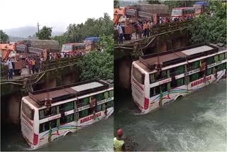 private-bus-fell-into-a-ditch-near-ankola-uttara-kannada