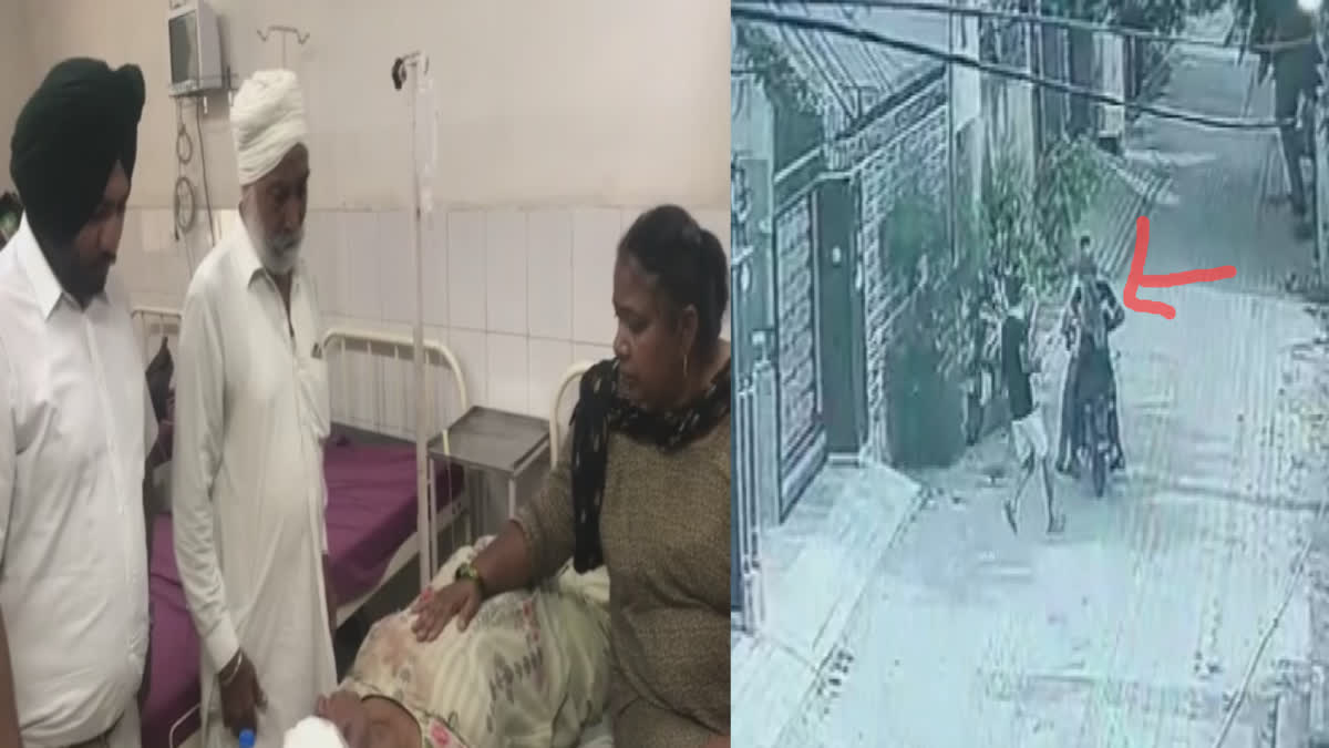 A major day-light robbery incident in Khanna, a 70-year-old man was tied up at home and severely beaten.