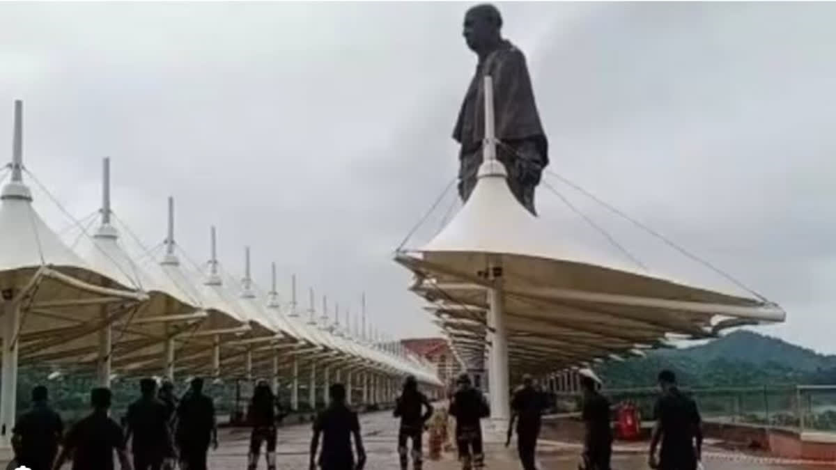 Bomb threat evacuation mock drill conducted at Statue of Unity in Gujarat