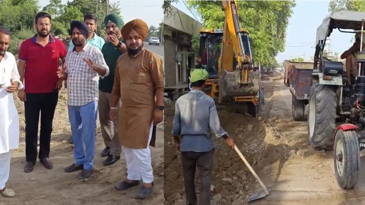 Renovation on Sewage System, Barnala