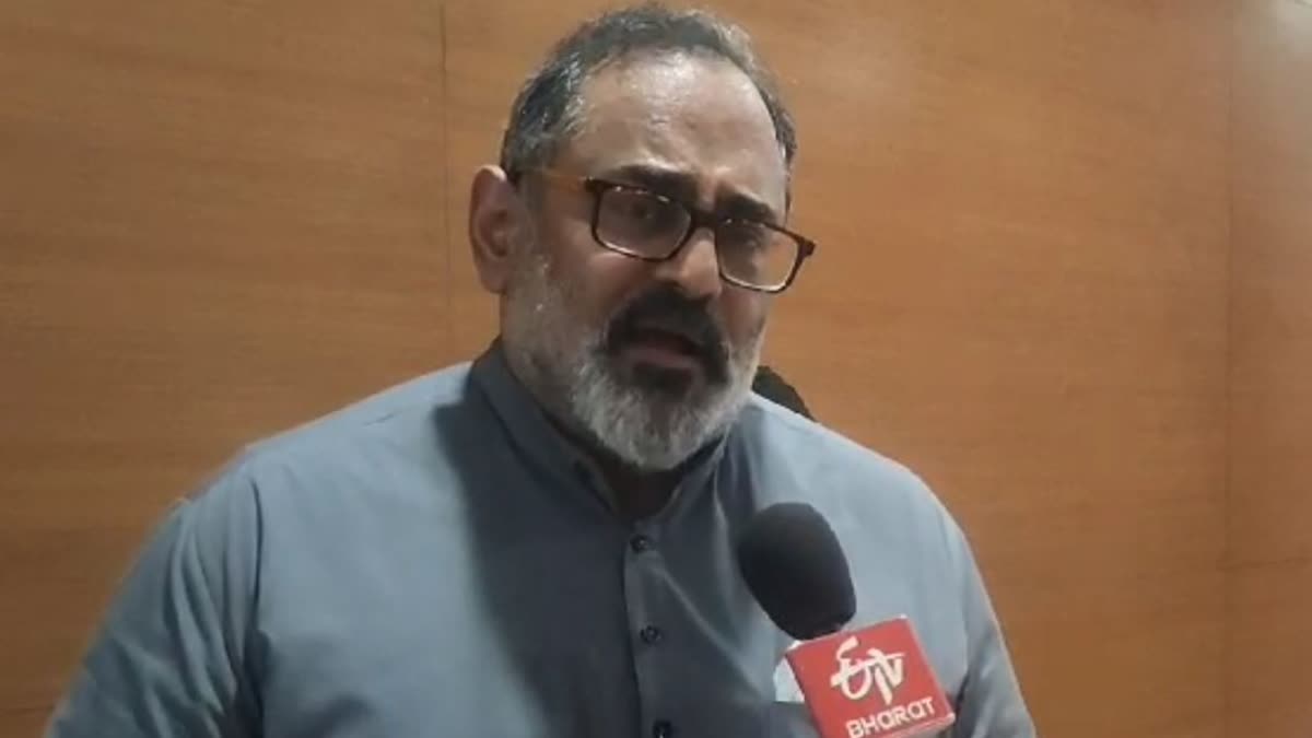 Union Minister Rajeev Chandrasekhar