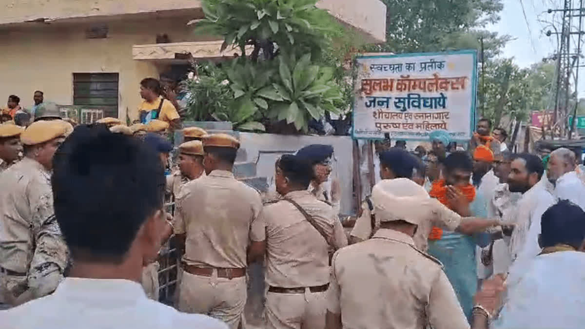 Farmer tractor rally in Sriganganagar for demanding water supply in Ganganagar