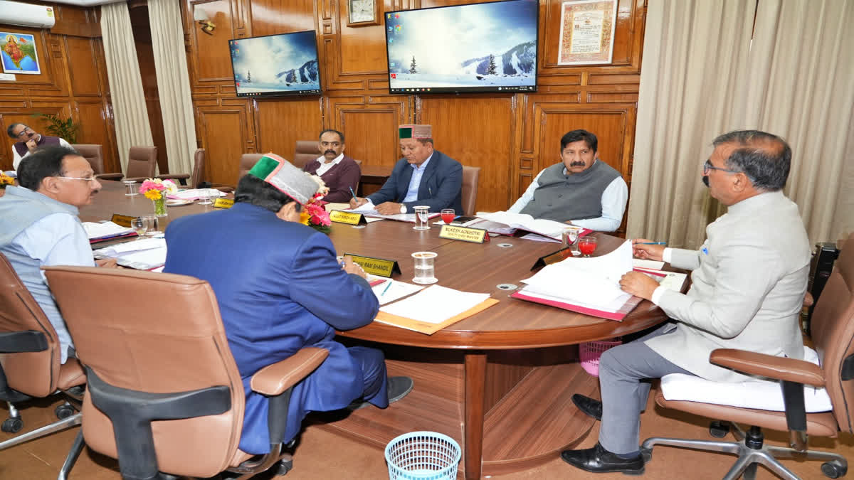 Himachal Cabinet Meeting