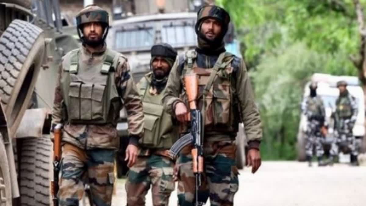 Encounter between Indian army and terrorists