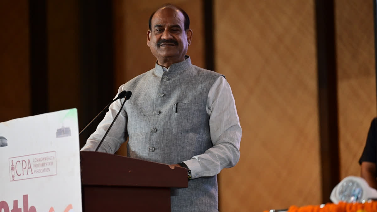 LS Speaker OM Birla stress on using technology like AI in legislative assembly