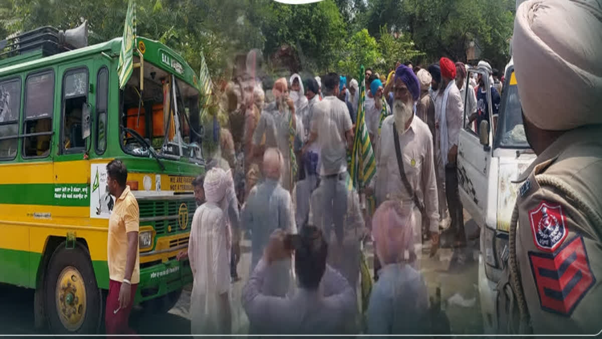 Punjab: One dead as farmers clash with police over 'detention' of farm leaders ahead of planned protest