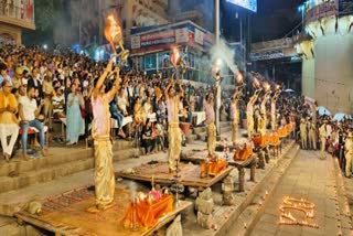 Y20 delegates saw Ganga Aarti from cruise in Kashi