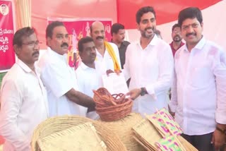Lokesh With BC Community Leaders
