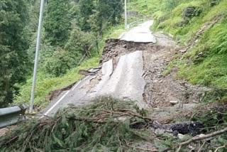 Heavy damage due to rain in Himachal