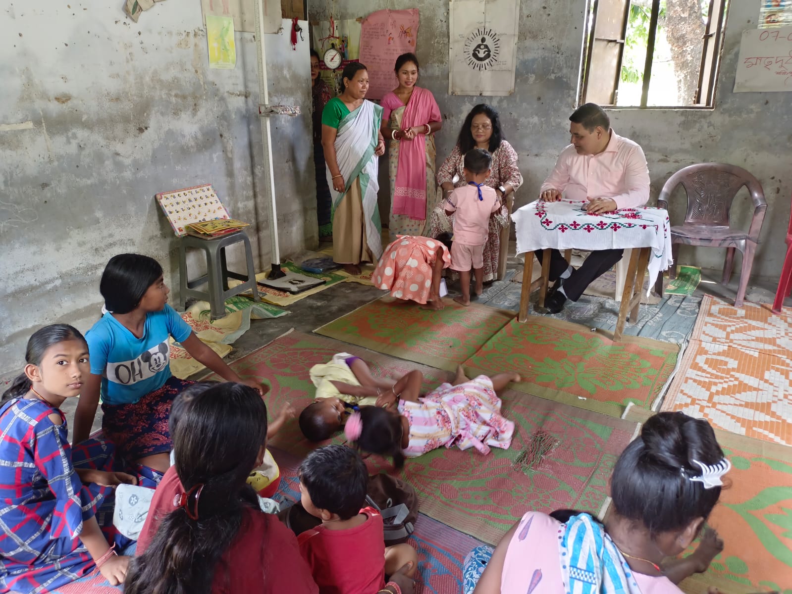 Model Anganwadi centre in Assam