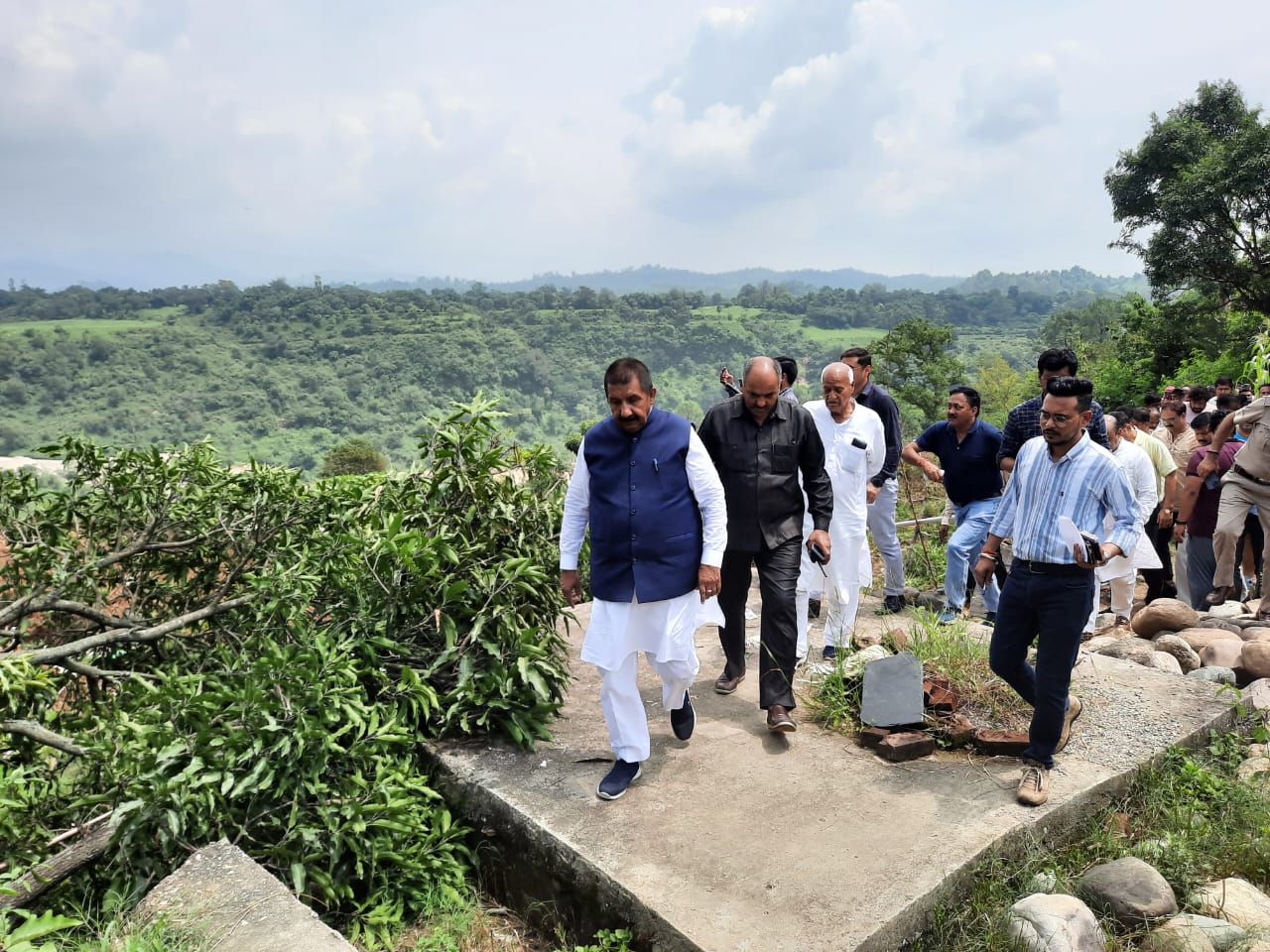 Deputy CM Mukesh Agnihotri Visit Kangra