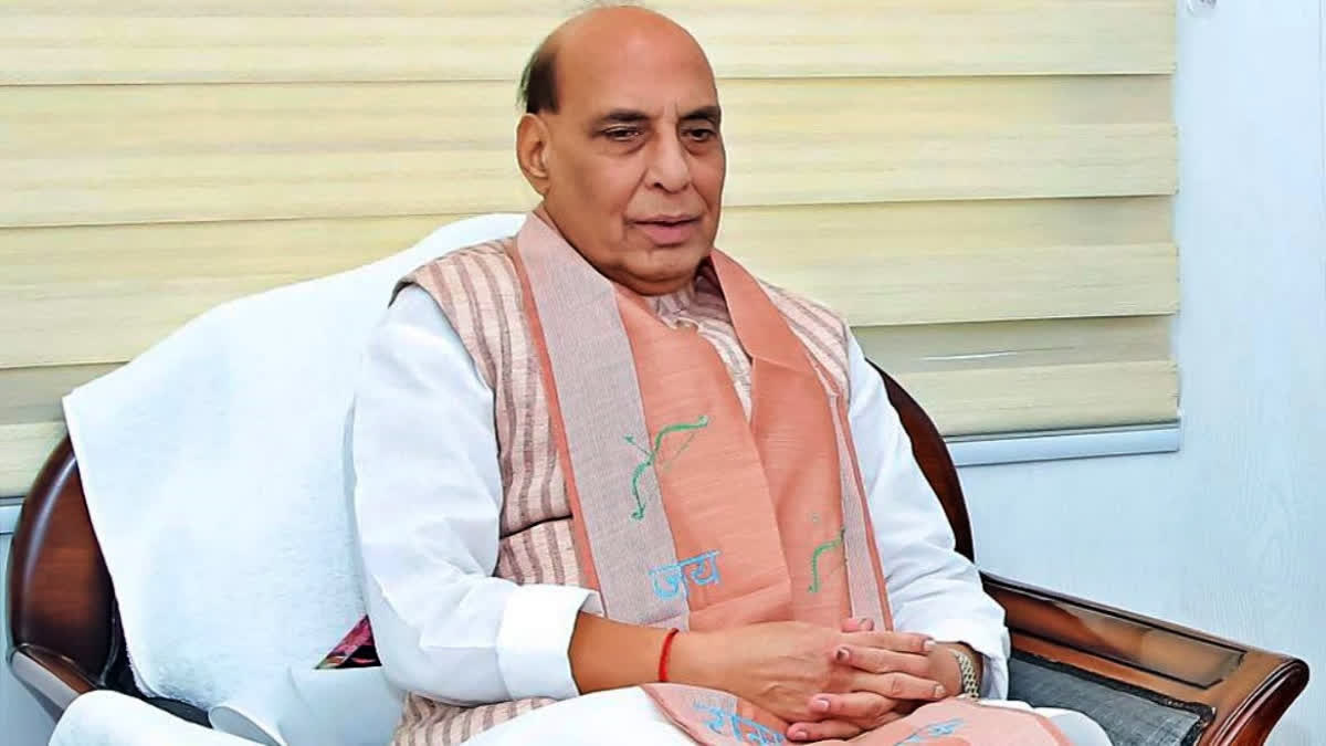 Defence Minister Rajnath Singh