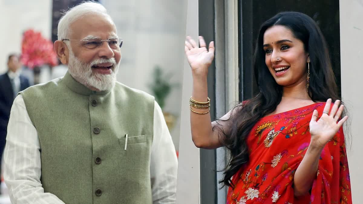 PM Modi, Shraddha Kapoor