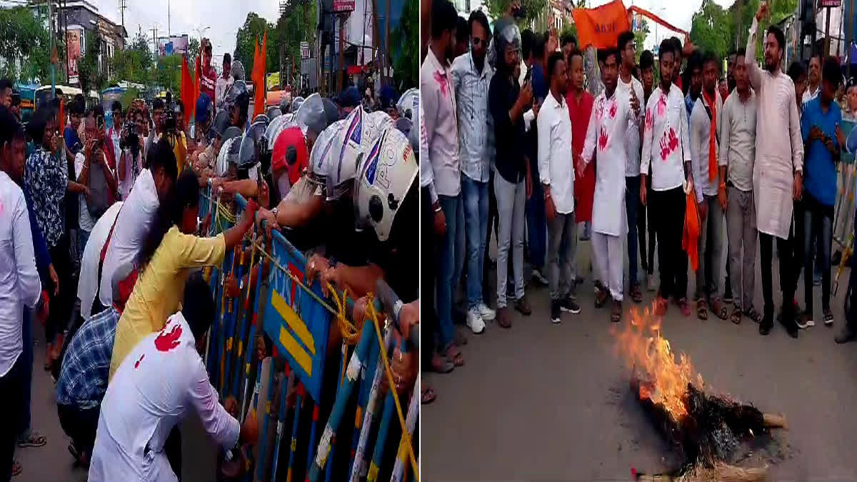 ABVP Protest Over RG Kar Incident