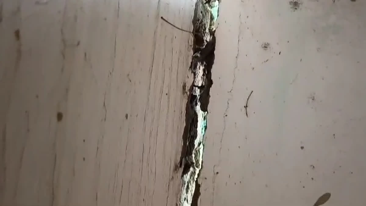 CRACKS APPEARED IN HOUSES