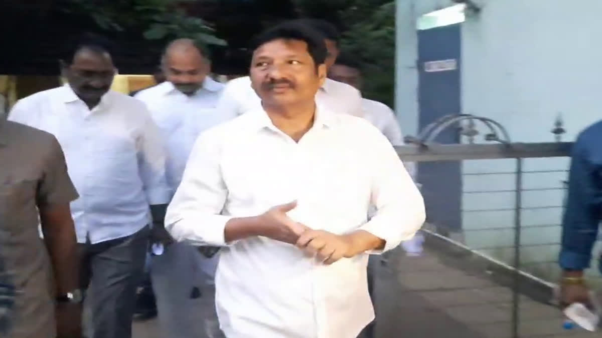 Jogi Ramesh Attend to Inquiry in Police