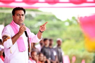 KTR Press Meet at Hyderabad