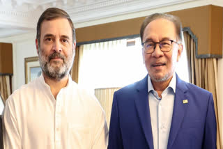 Rahul Gandhi Calls On Visiting Malaysian PM Anwar Ibrahim