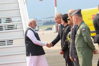 PM Modi arrives in Warsaw