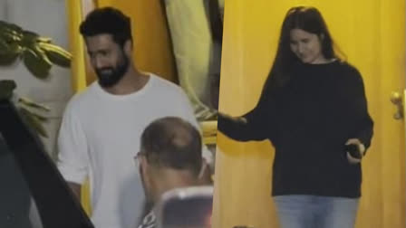 Vicky Kaushal and Katrina Kaif All Smiles as They Leave Zoya Akhtar's Home