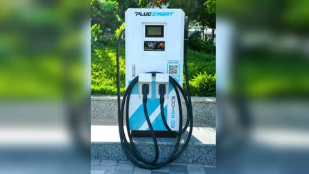 ഇലക്‌ട്രിക് വെഹിക്കിൾ ചാർജർ  PLUGZMART ELECTRIC VEHICLE CHARGER  60KW DC FAST CHARGER BY PLUGZMART  EV DC FAST CHARGER