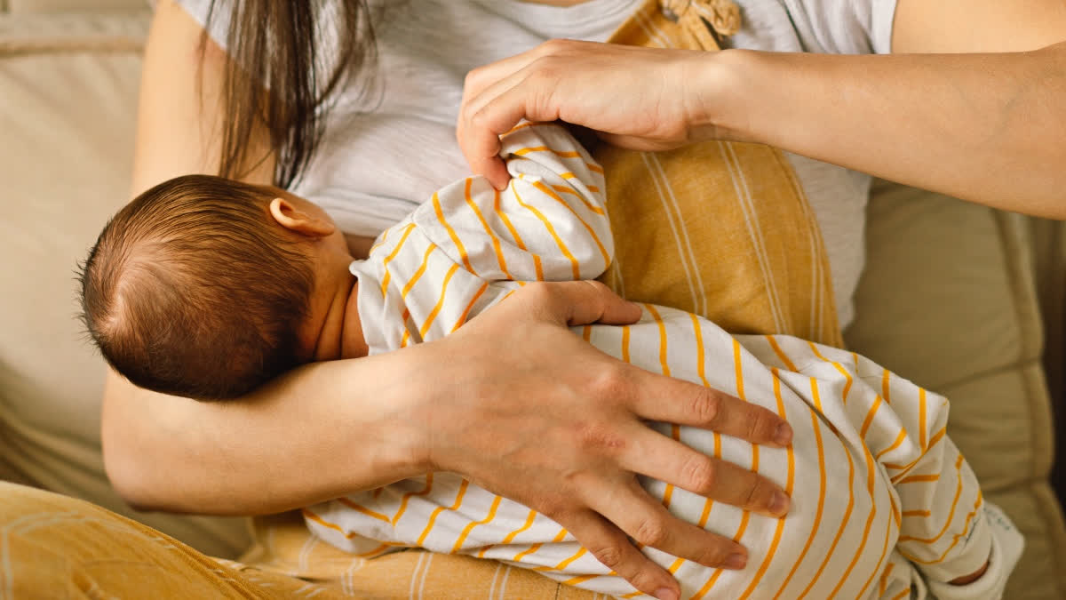 Breast milk is still the most natural, nurturing, and protective way for a baby (Representational Image)