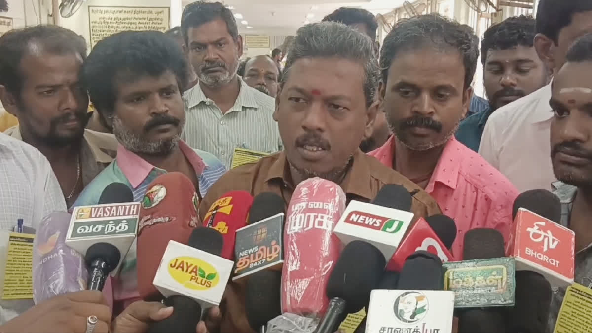 Palani temple workers protest