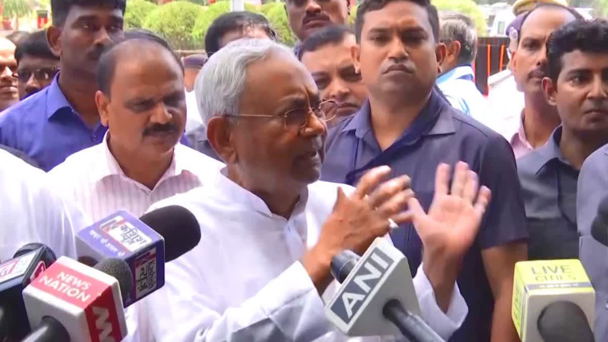 CM NITISH KUMAR ON WOMEN RESERVATION BILL SAYS WHY DELAYING IT COULD HAVE BEEN IMPLEMENTED