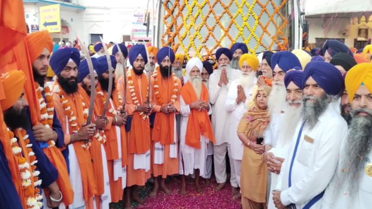 Nagar Kirtan regarding the 536th wedding anniversary of Sri Guru Nanak Dev Ji