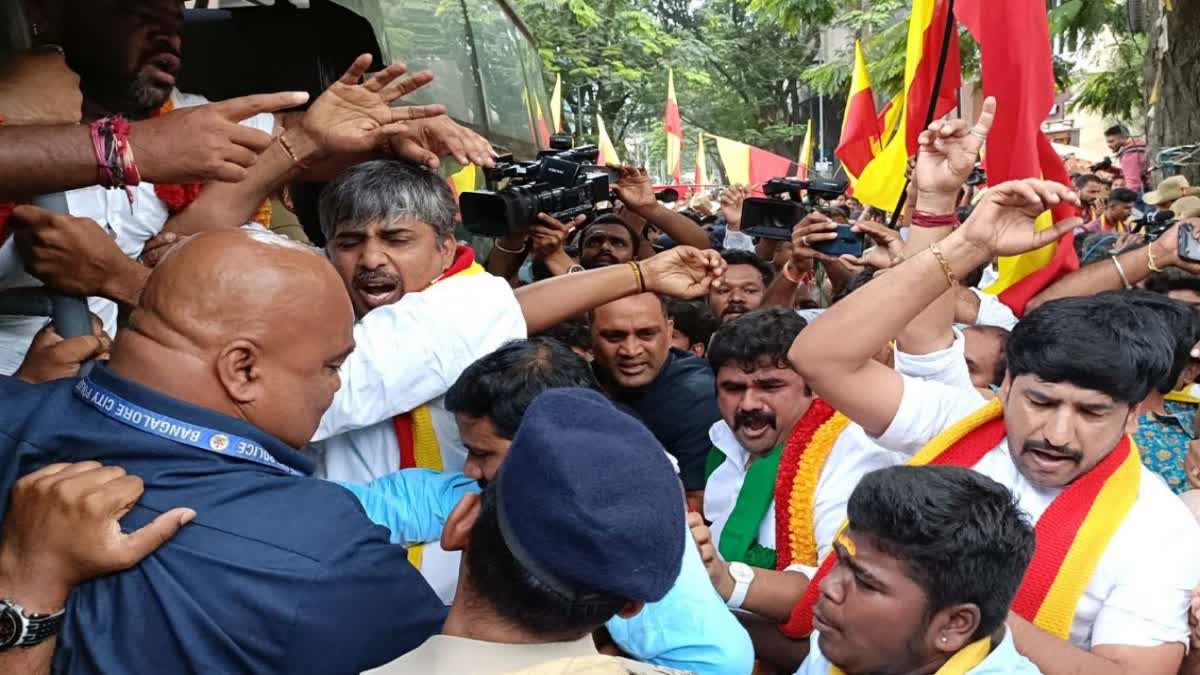 Protests in Karnataka