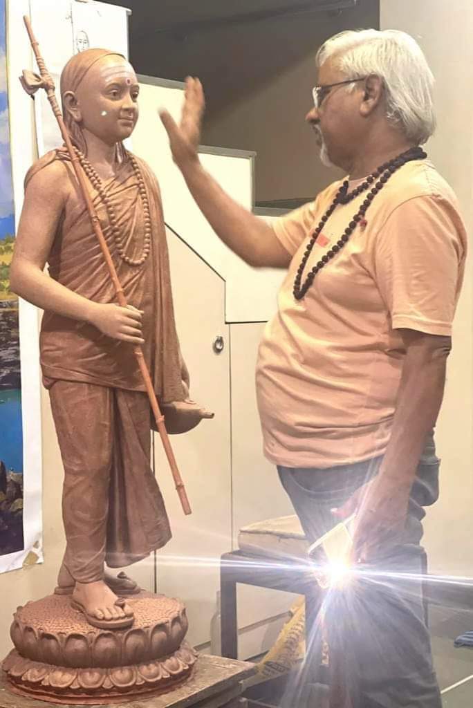 108 feet tall statue of Adi Shankaracharya