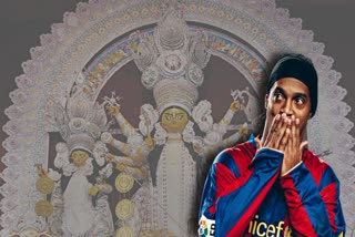 Ronaldinho in Kolkata