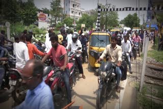 Railway Crossings Traffic Issues in Kamareddytown